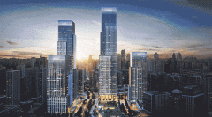 建物内的垃圾房以及凸起屋面有围护布局的楼梯